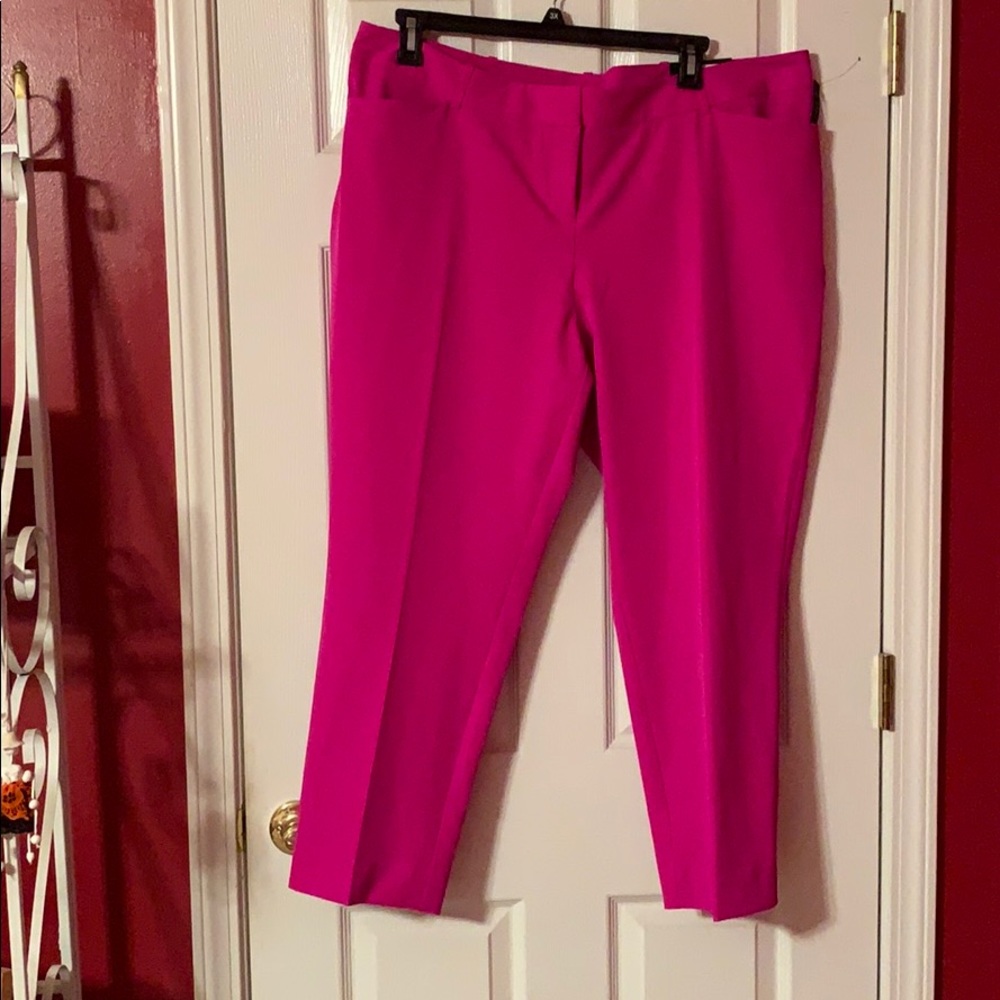 Slim fit crop pants